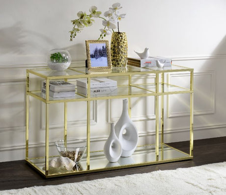 Uchenna Glass Coffee & Sofa Table