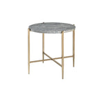 Tainte Round End Table