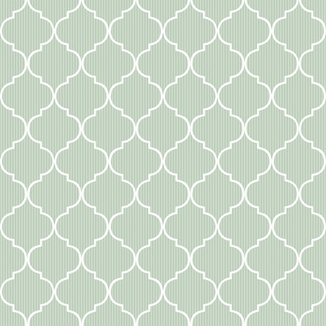 Galerie Blooming Garden Stripe Wallpaper