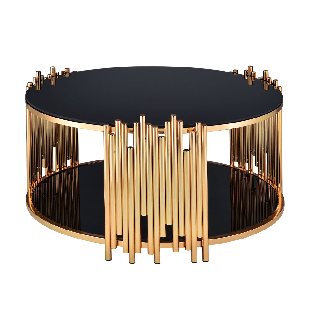 Tanquin Round Drum Coffee & End Table