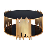 Tanquin Round Drum Coffee & End Table