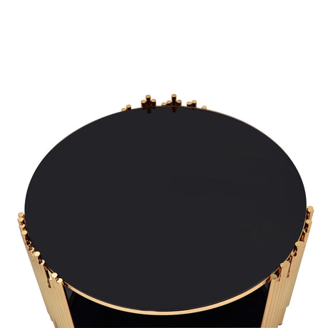 Tanquin Round Drum Coffee & End Table