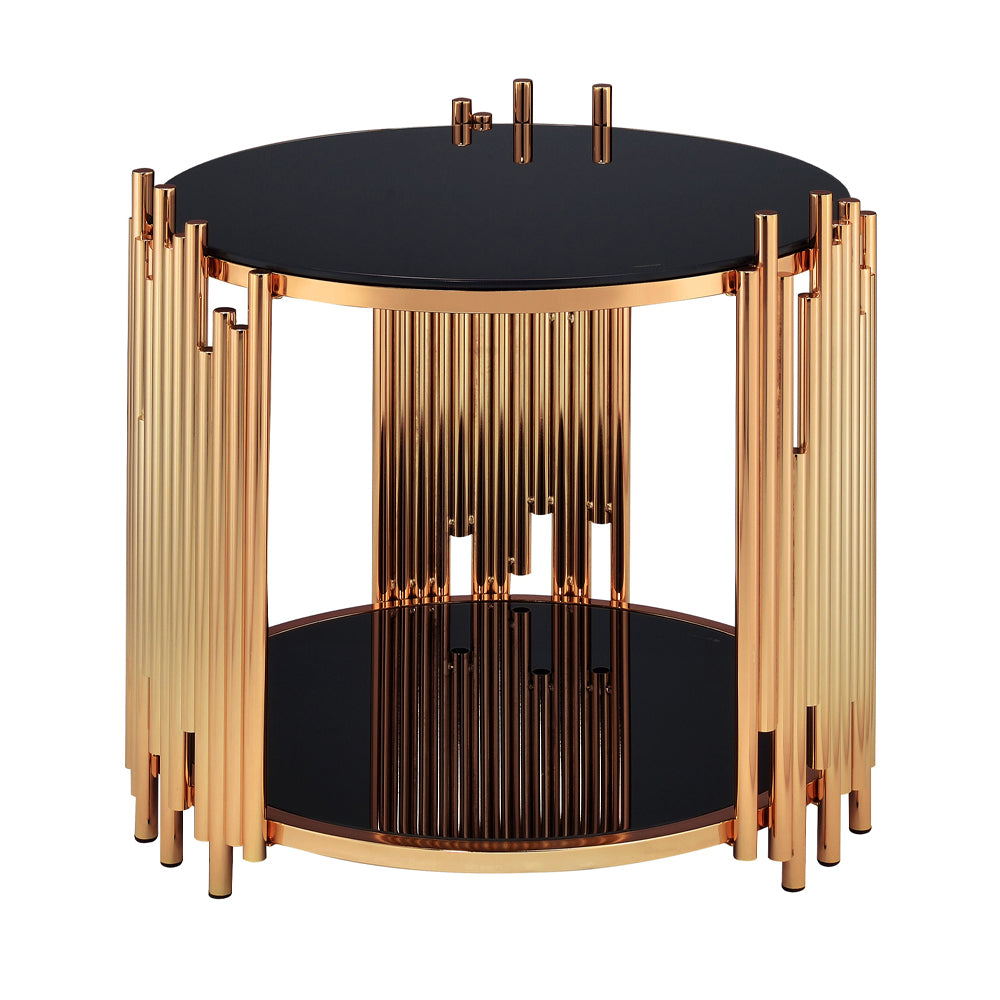 Tanquin Round Drum Coffee & End Table