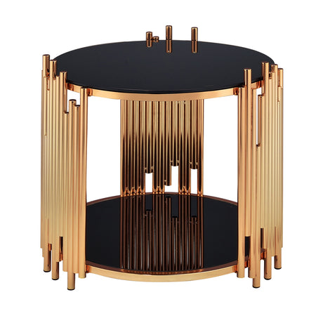 Tanquin Round Drum Coffee & End Table