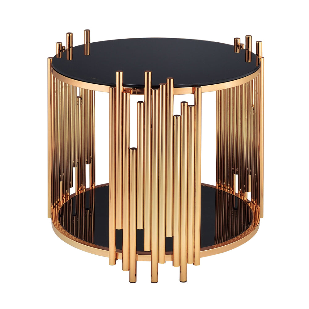 Tanquin Round Drum Coffee & End Table