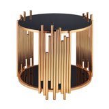 Tanquin Round Drum Coffee & End Table