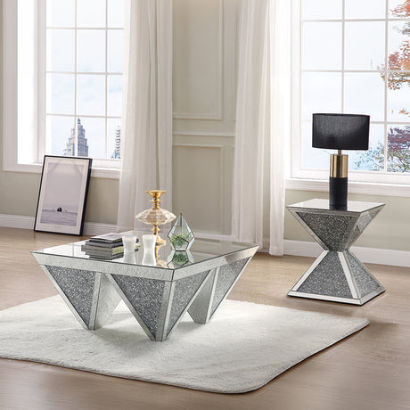 Noralie Mirrored Accent, End & Console Tables