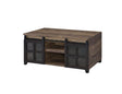 Nineel Barn Door Coffee Table