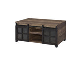 Nineel Barn Door Coffee Table