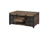 Nineel Barn Door Coffee Table