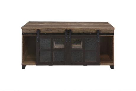 Nineel Barn Door Coffee Table