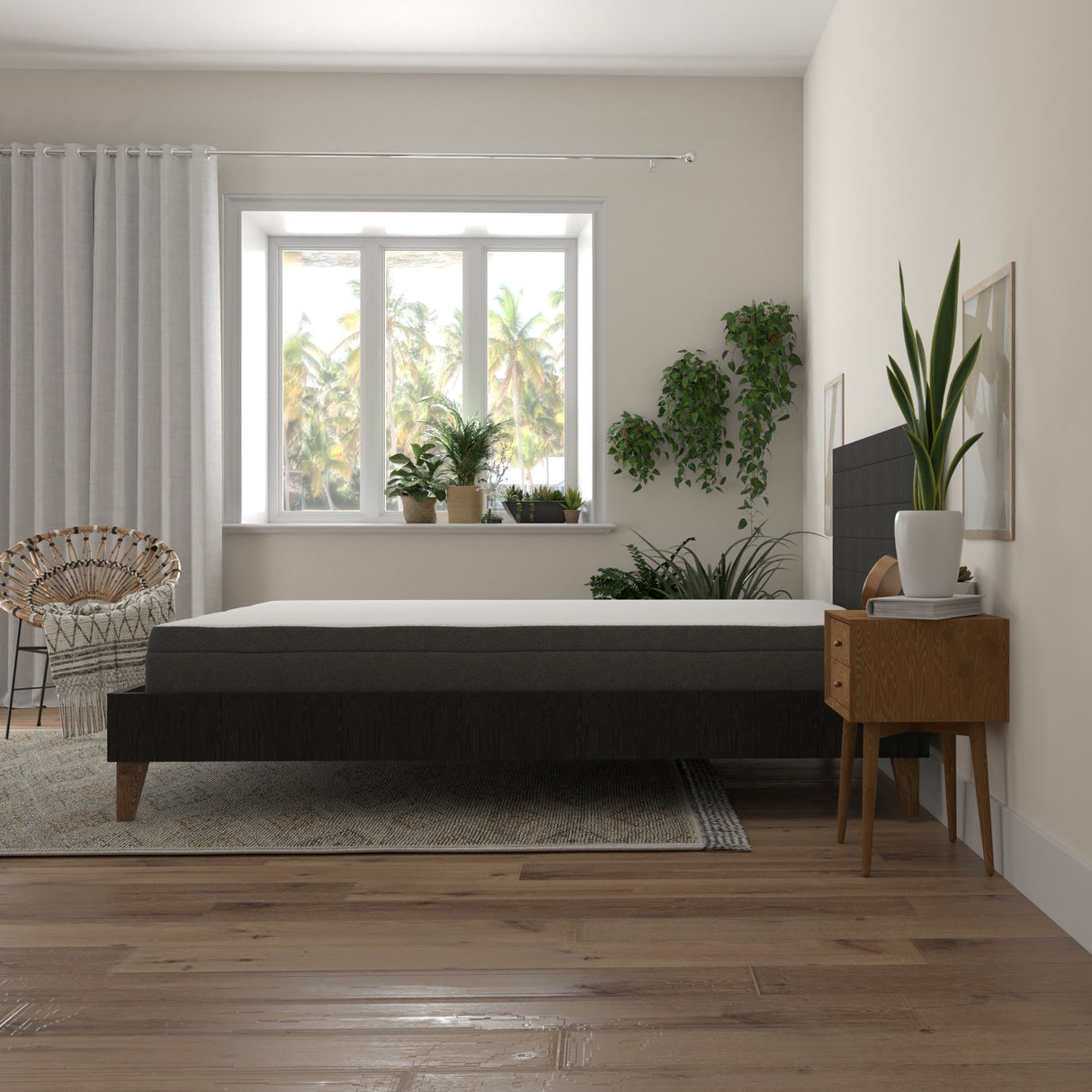8-Inch Daisy Firm Gel Memory Foam Mattress - Supportive Sleep Surface