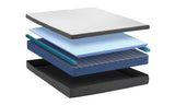 8-Inch Daisy Firm Gel Memory Foam Mattress - Supportive Sleep Surface