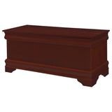 Pablo 47" Cedar-Lined Storage Chest - Traditional Flip-Top Blanket Chest in Warm Brown – view 5