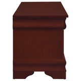 Pablo 47" Cedar-Lined Storage Chest - Traditional Flip-Top Blanket Chest in Warm Brown – view 10