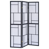 Damis 3-Panel Folding Shoji Screen Room Divider