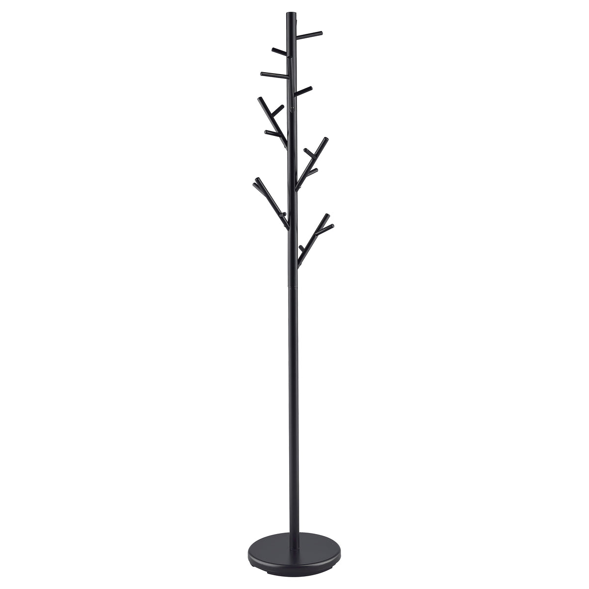 Clover 18-Hook Freestanding Metal Coat Rack