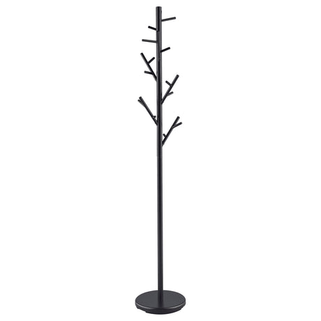 Clover 18-Hook Freestanding Metal Coat Rack