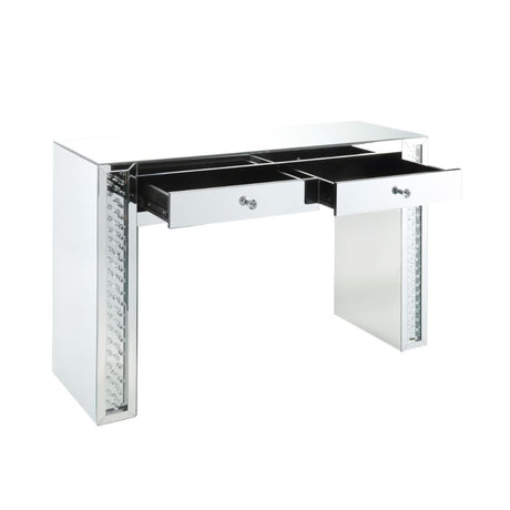 Nysa Mirrored Vanity Desk