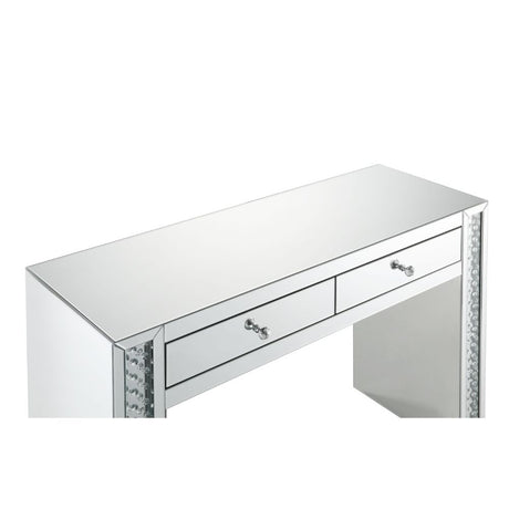 Nysa Mirrored Vanity Desk