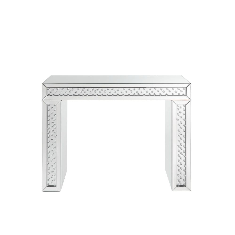 Nysa Mirrored Vanity Desk