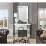 Nysa Mirrored LED Electric Fireplace
