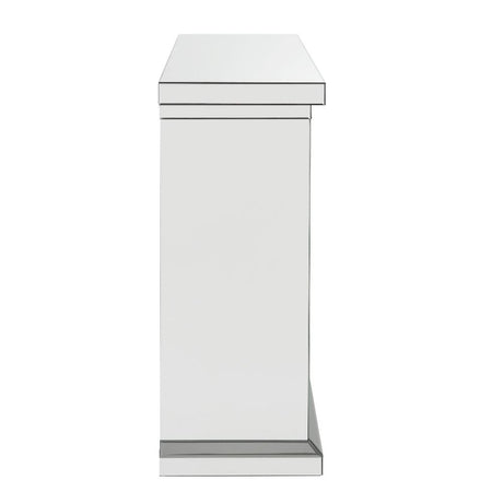 Nysa Mirrored LED Electric Fireplace