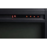 Nysa Mirrored LED Electric Fireplace