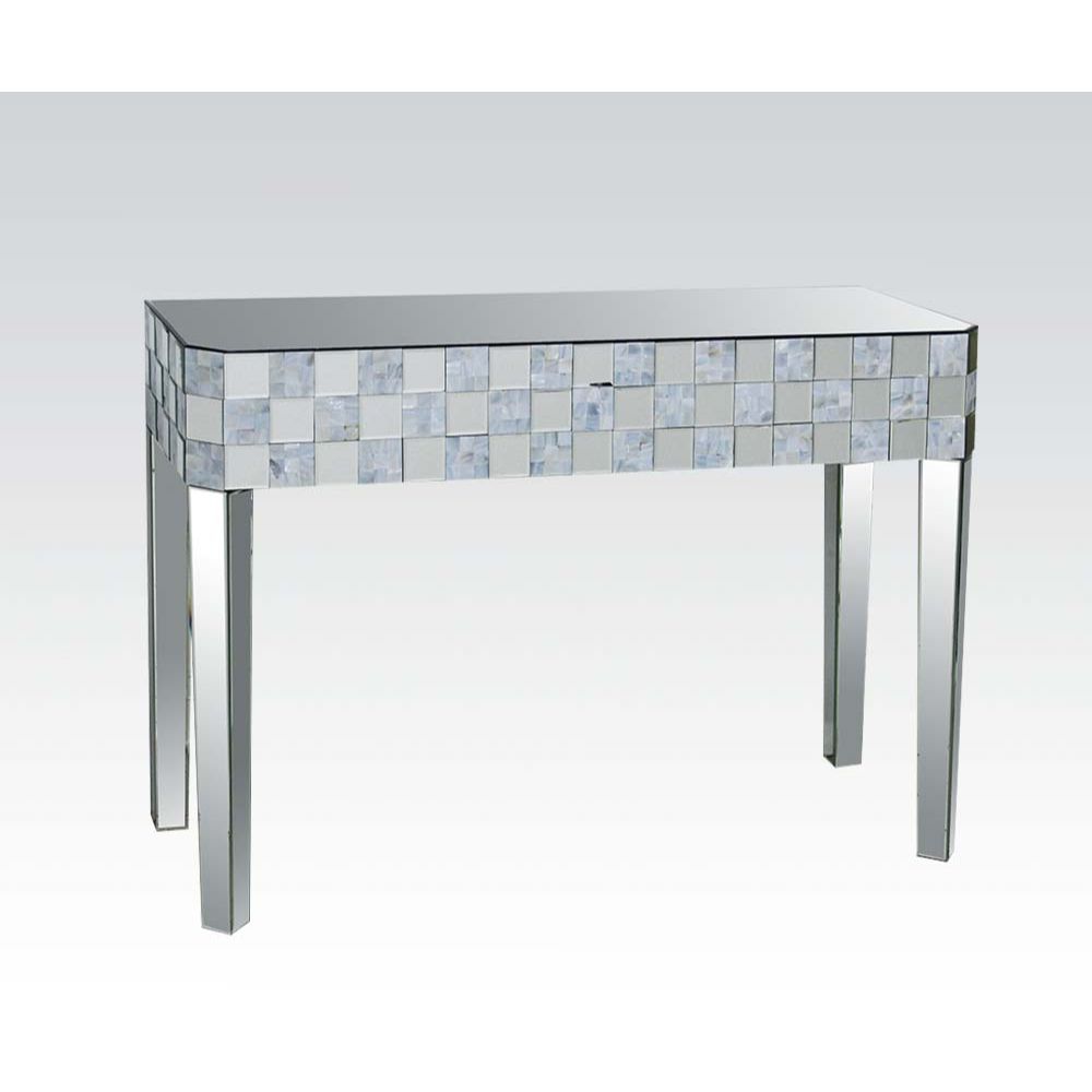 Nasa Mirrored Console Table & Accent Table