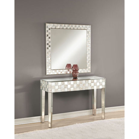 Nasa Mirrored Console Table & Accent Table