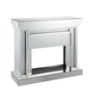 Nysa Mirrored LED Electric Fireplace
