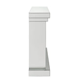 Nysa Mirrored LED Electric Fireplace