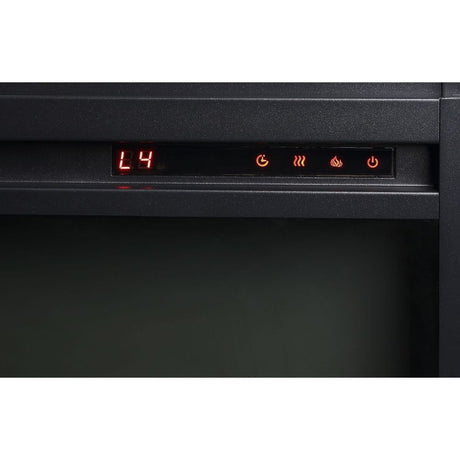 Nysa Mirrored LED Electric Fireplace