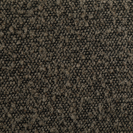 Petra Curved Boucle Accent Chair - Fully Upholstered Sculptural Silhouette in Chocolate Brown – view 10