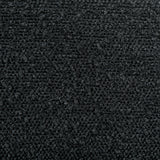 Petra Curved Boucle Accent Chair - Sculptural Fully Upholstered Design in Black – view 10