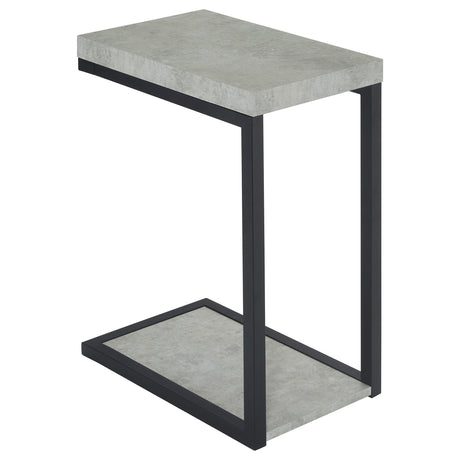 Beck C-Shape Sofa Side Table - 