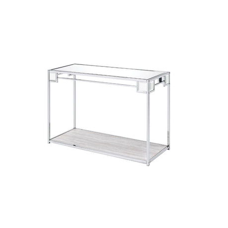 Asbury Mirrored Console Table & Accent Mirror