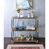 Heleris Industrial Console Table