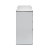 Sonia Mirrored Console Cabinet & Accent Table