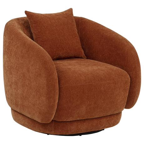 Arnaud Barrel Swivel Accent Chair