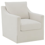 Winter Swivel Accent Chair & Lift-Top Storage Ottoman - Swivel Accent Chair