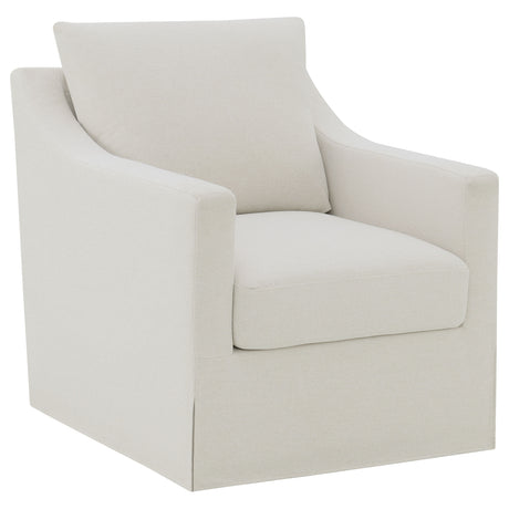 Winter Swivel Accent Chair & Lift-Top Storage Ottoman - Swivel Accent Chair