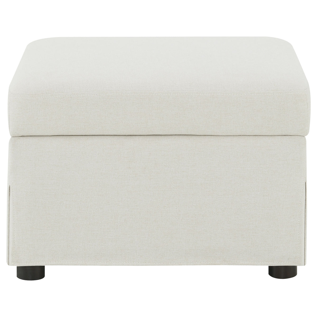 Winter Swivel Accent Chair & Lift-Top Storage Ottoman - Sloped Arms in Beige Fabric – view 17