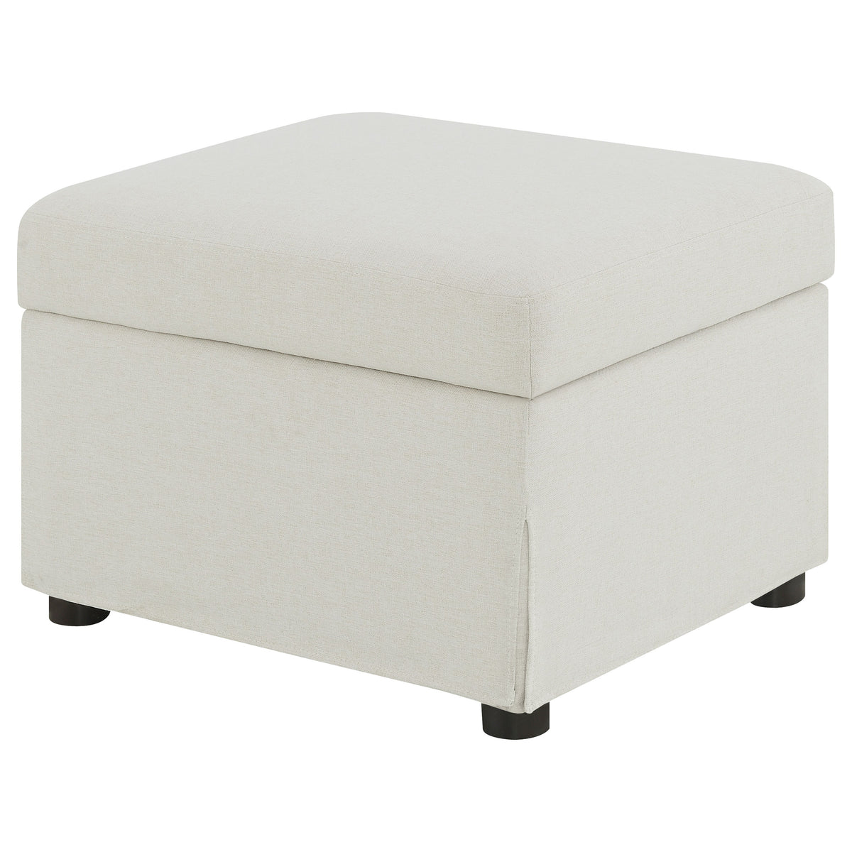 Winter Swivel Accent Chair & Lift-Top Storage Ottoman - Sloped Arms in Beige Fabric – view 18