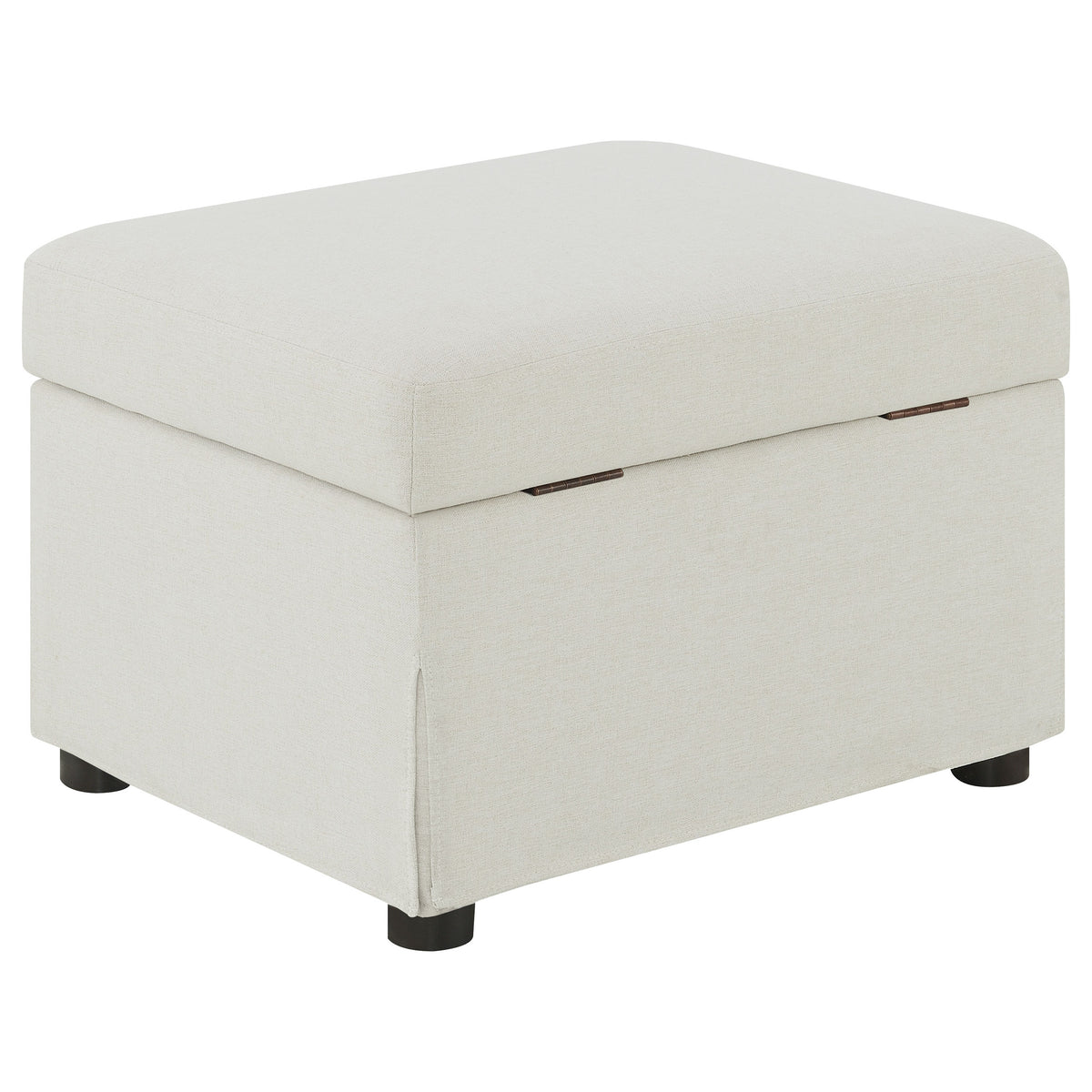 Winter Swivel Accent Chair & Lift-Top Storage Ottoman - Sloped Arms in Beige Fabric – view 20
