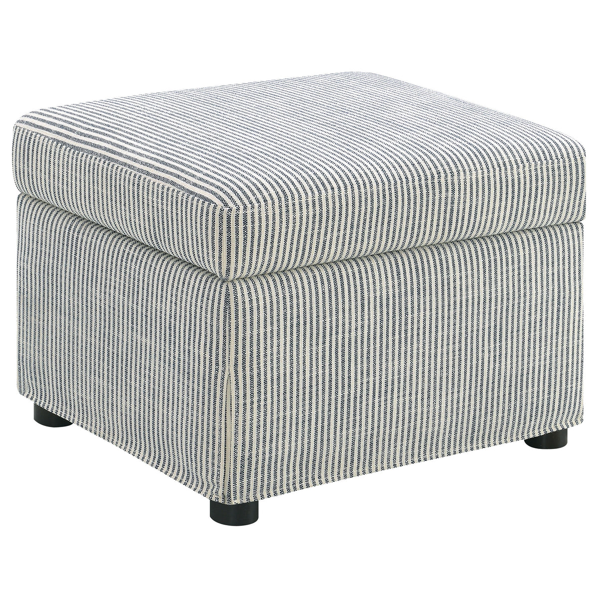 Winter Sloped Arm Swivel Accent Chair & Lift-Top Storage Ottoman - Storage Ottoman