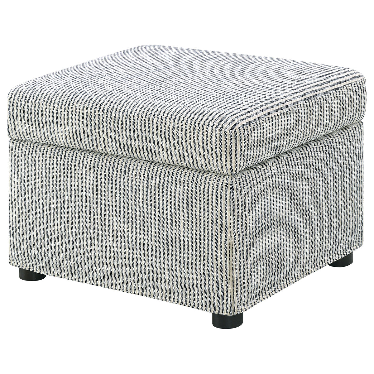 Winter Sloped Arm Swivel Accent Chair & Lift-Top Storage Ottoman - Transitional Grey Fabric – view 19