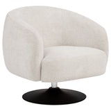 Dave Barrel Back Swivel Accent Chair