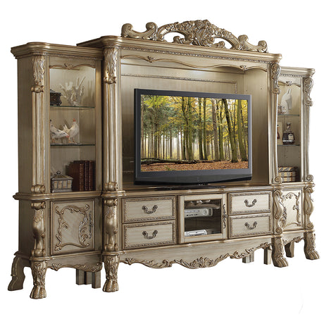 Dresden Traditional Entertainment Center, TV Stand & Electric Fireplace