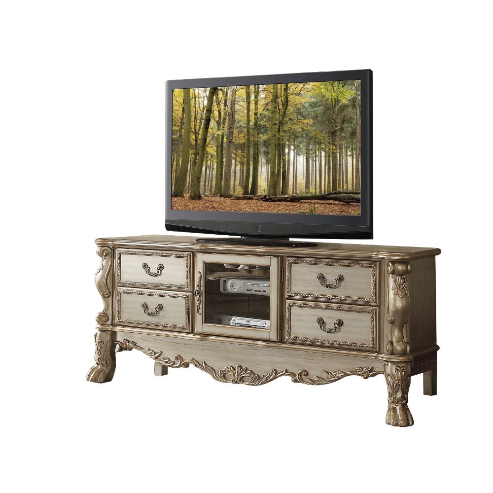 Dresden Traditional Entertainment Center, TV Stand & Electric Fireplace